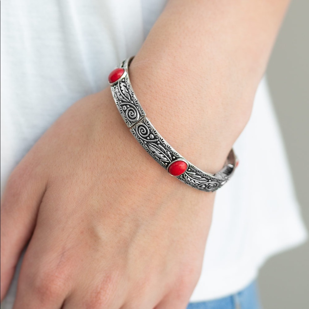 Wild West Story red bracelet
